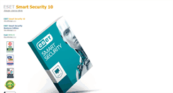 Desktop Screenshot of eset-smart-security.amenit.cz